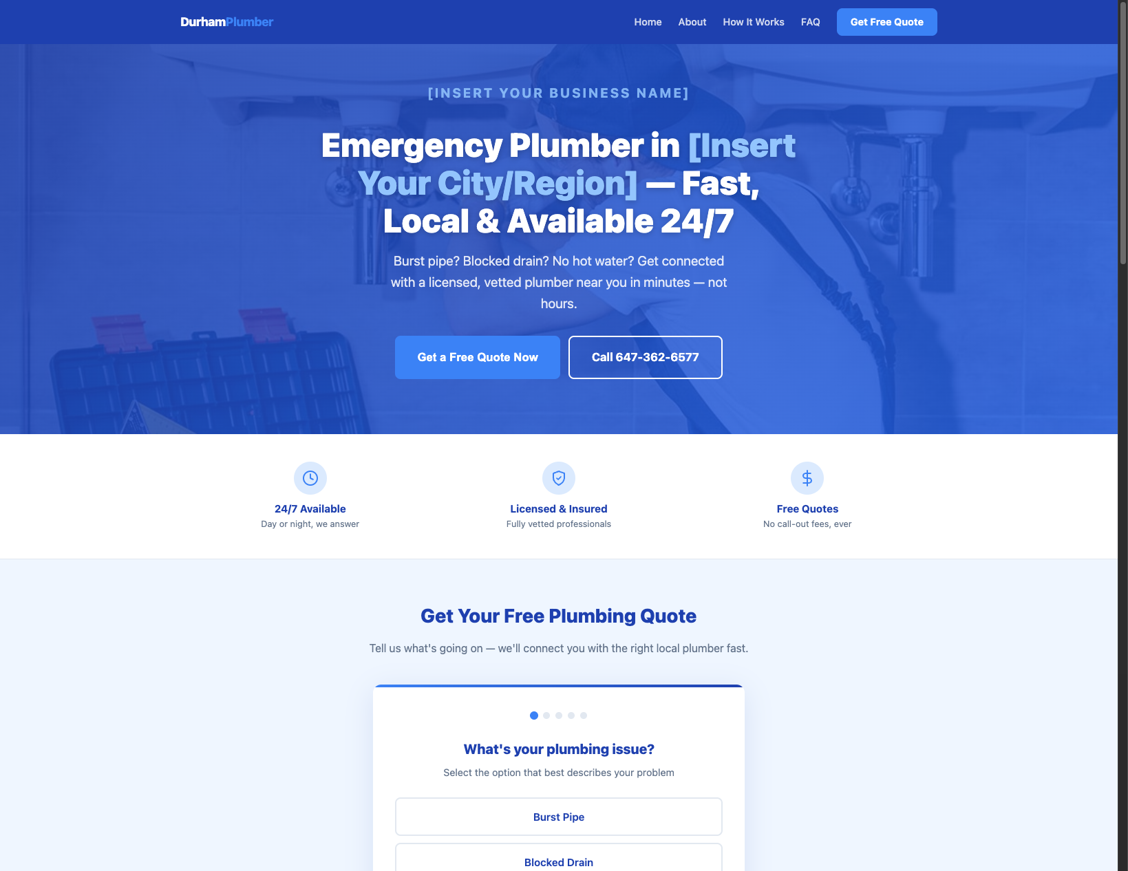 Durham Plumber 247