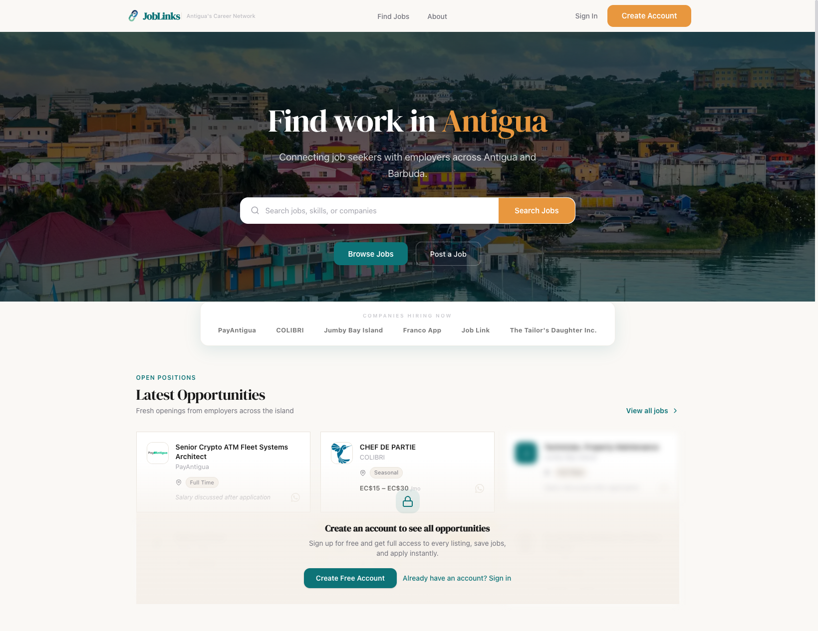 JobLink Antigua